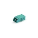 LC Duplex Adapter Beige with No Flange