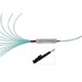 FO Universal Cable E2000/E2000 12G50/125µ OM3 LSHF, Length: xxxx