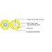 FO Patch cord 9/125µ Duplex G.652.D LSOH 2,0mm