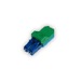 tde - Secure LC Blind Connector for Port Locking (yy-Colour Code)
