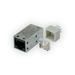 RJ45 Jack, unshielded, 3-parts, for 10GBit Ethernet, Cat. 6