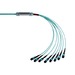 tML® - FO Trunk Cable MPO/MPO 12G50/125µ OM3 LSHF Crossover, Length: xxx